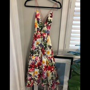 Floral midi dress